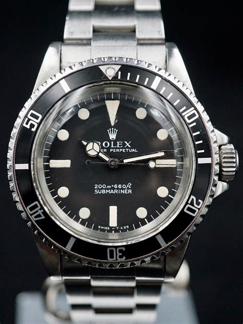 1968 rolex submariner 5513 meters first|Rolex first submariner 5513.